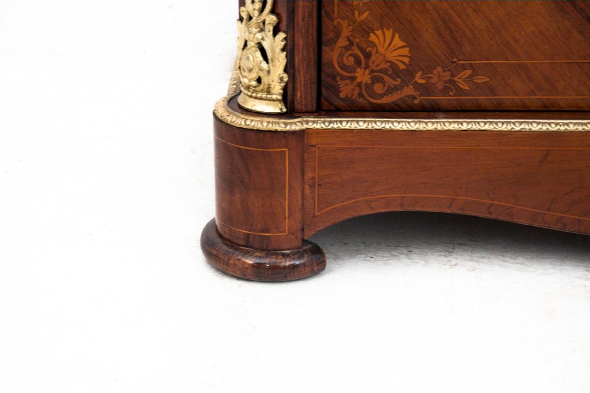 Antique inlaid chest of drawers, Northern Europe, around 1890. After renovation. For Sale 8