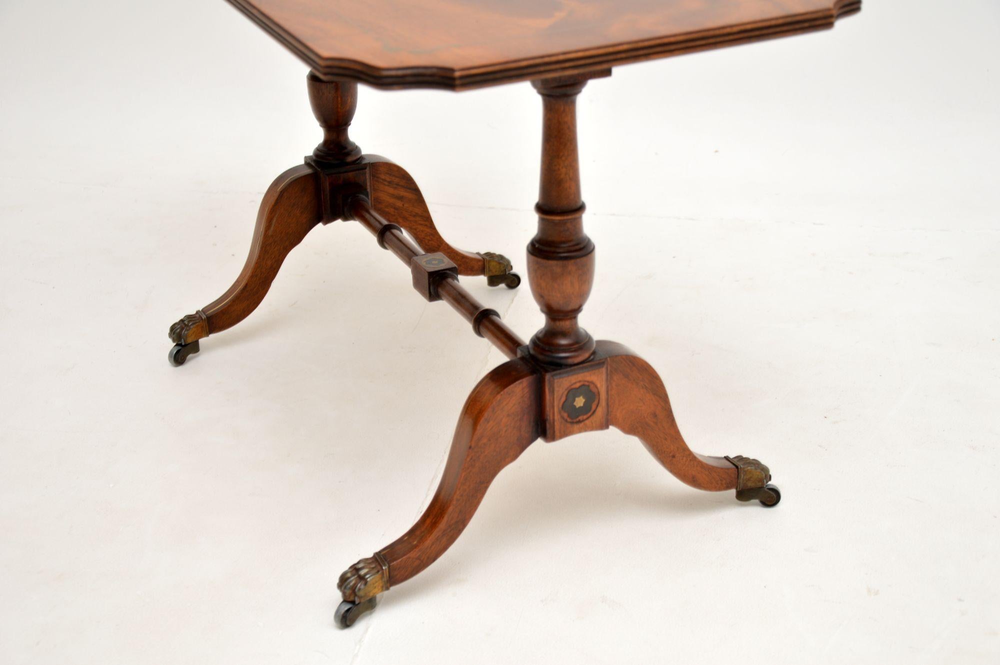 Antique Inlaid Coffee Table 3