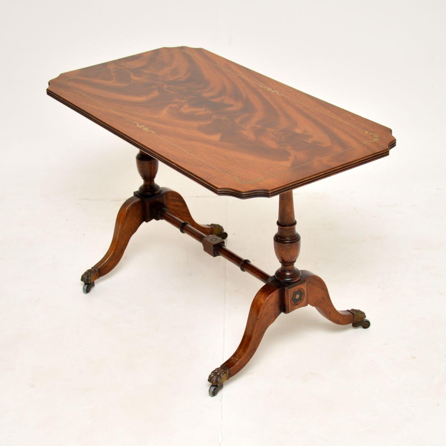 Regency Antique Inlaid Coffee Table
