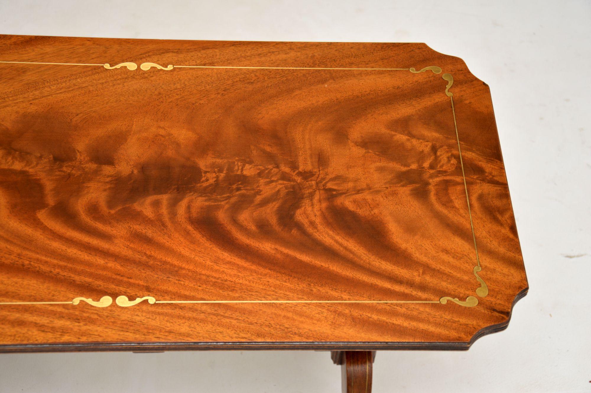 20th Century Antique Inlaid Coffee Table