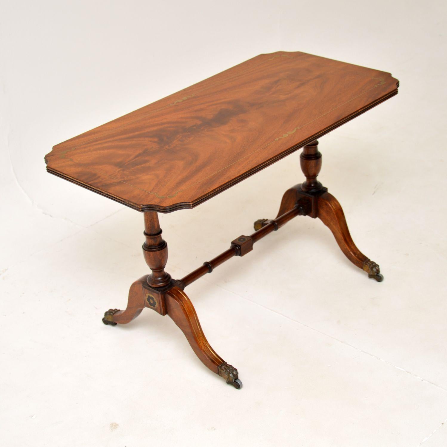 Antique Inlaid Coffee Table 1