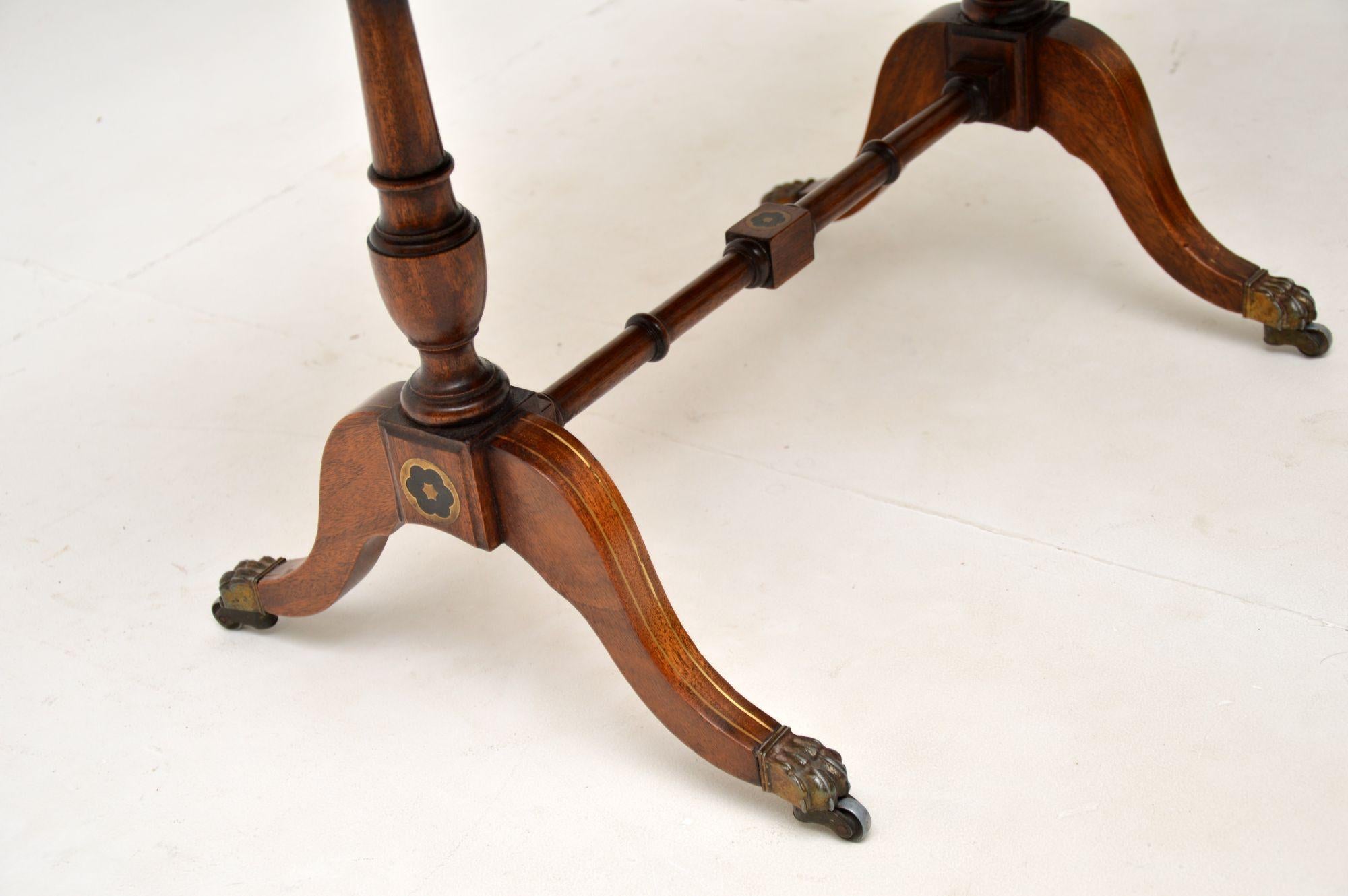 Antique Inlaid Coffee Table 2