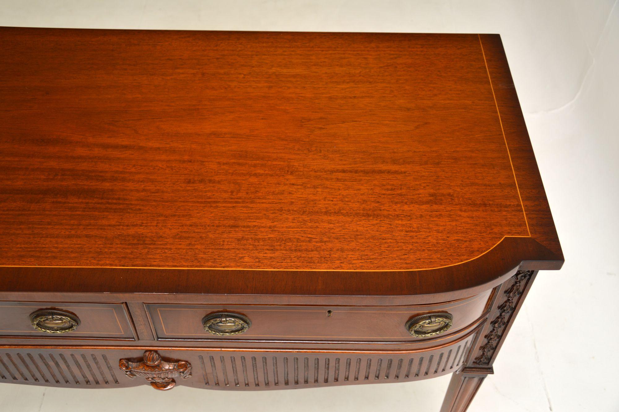 Antique Inlaid Console / Server Table In Good Condition For Sale In London, GB