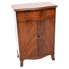 Antique Inlaid Georgian Style Side Cabinet
