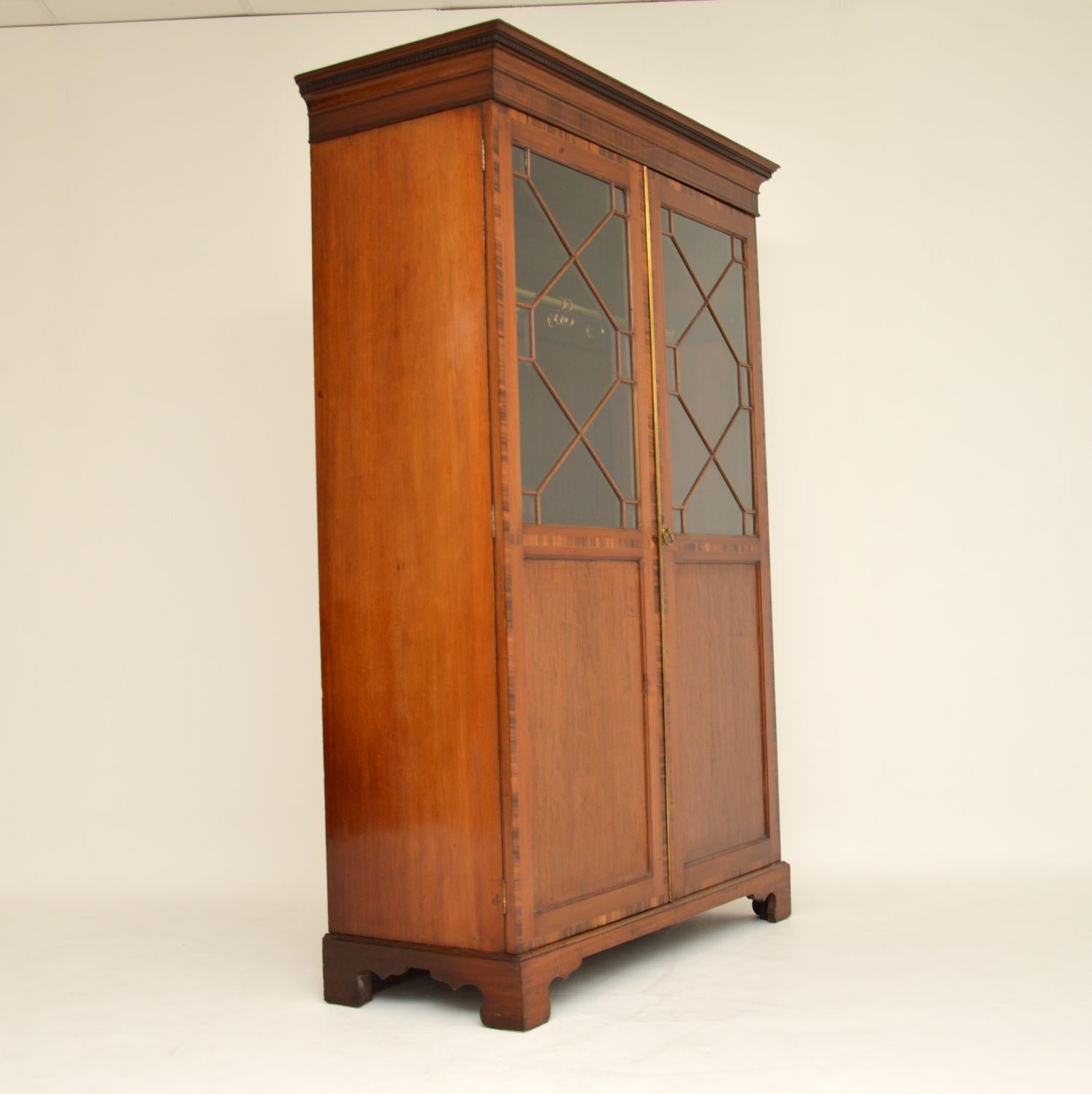 mahogany wardrobe antique