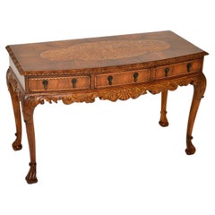 Antique Inlaid Marquetry Console / Side Table