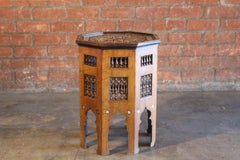 Antique Inlaid Moorish Side Table