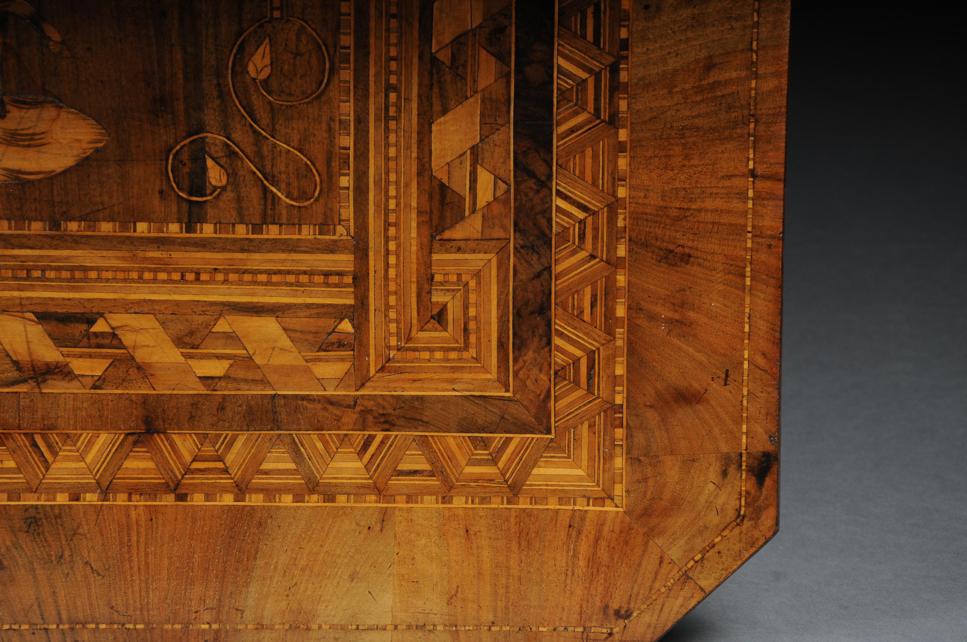 Antique Inlaid Table South German / Italy, circa 1845 For Sale 10
