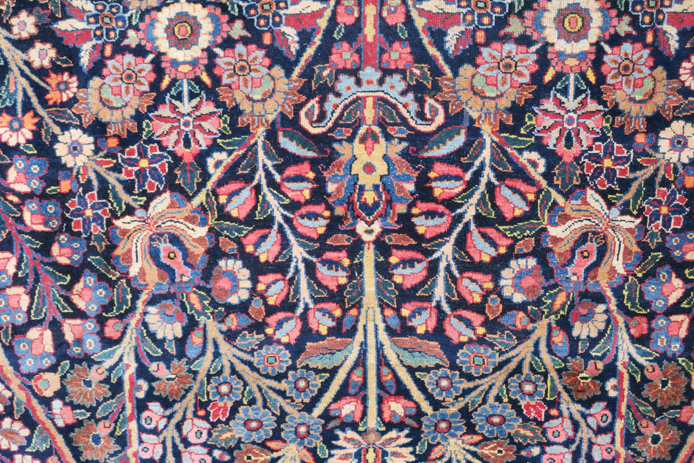 Antique Inscribed Tree of Life Carpet im Angebot 4