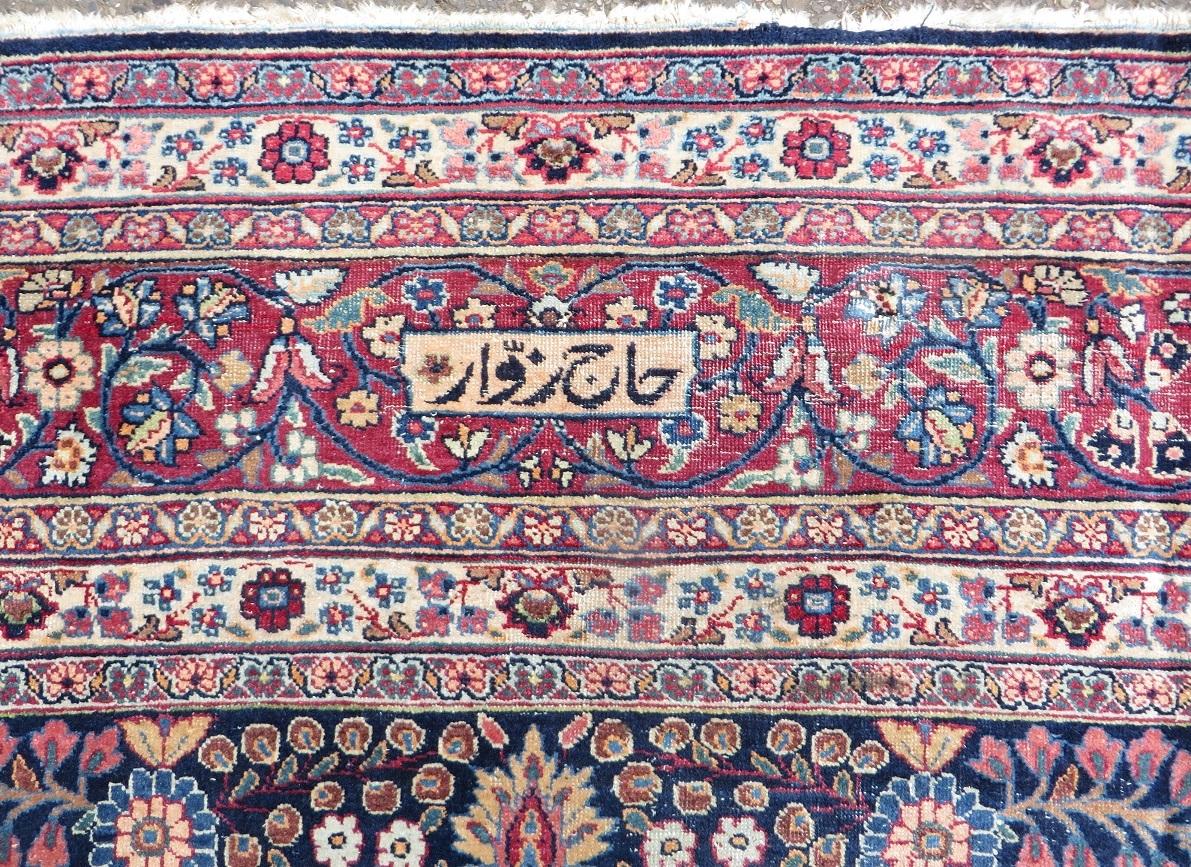 Antique Inscribed Tree of Life Carpet im Angebot 6