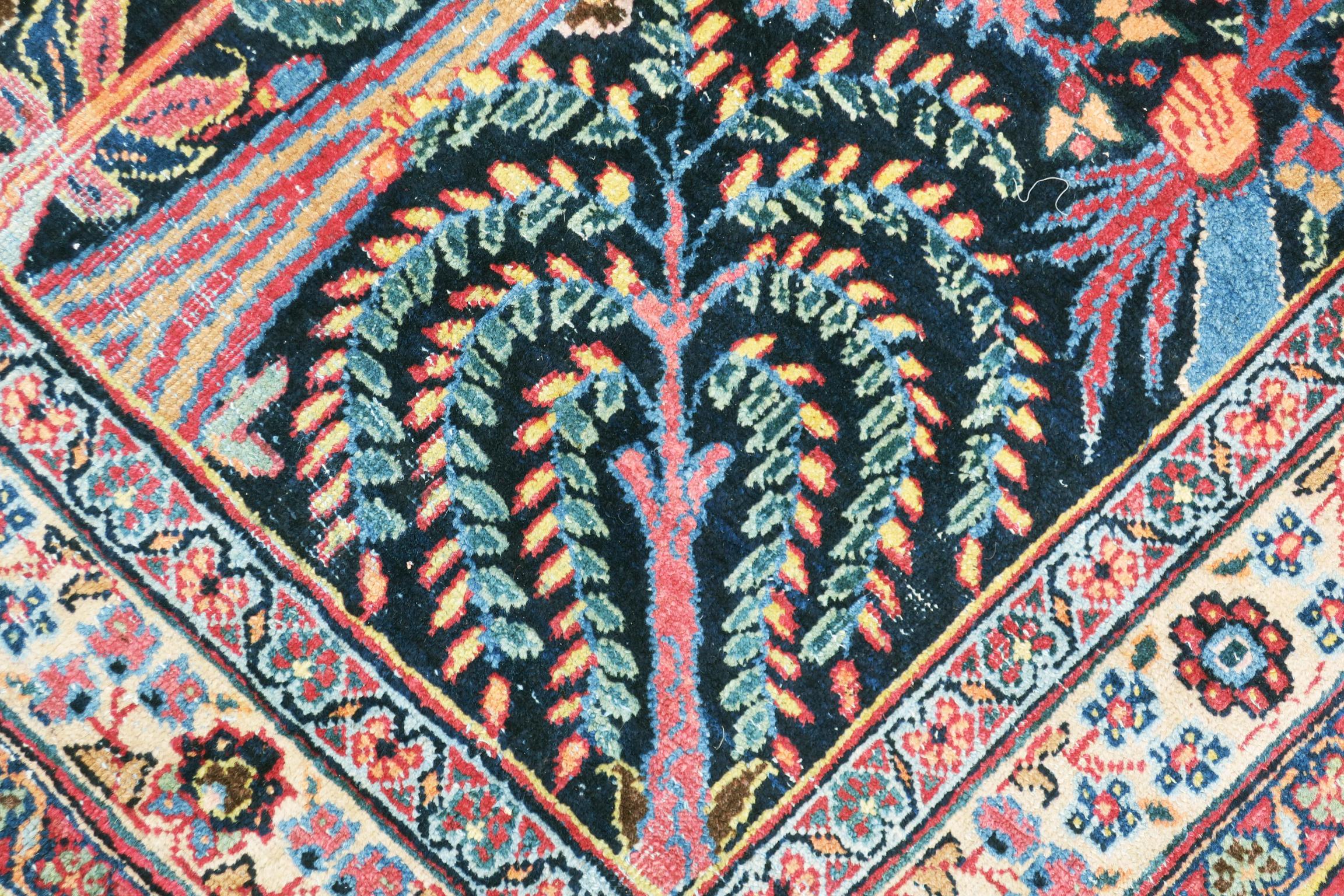 Antique Inscribed Tree of Life Carpet im Angebot 7