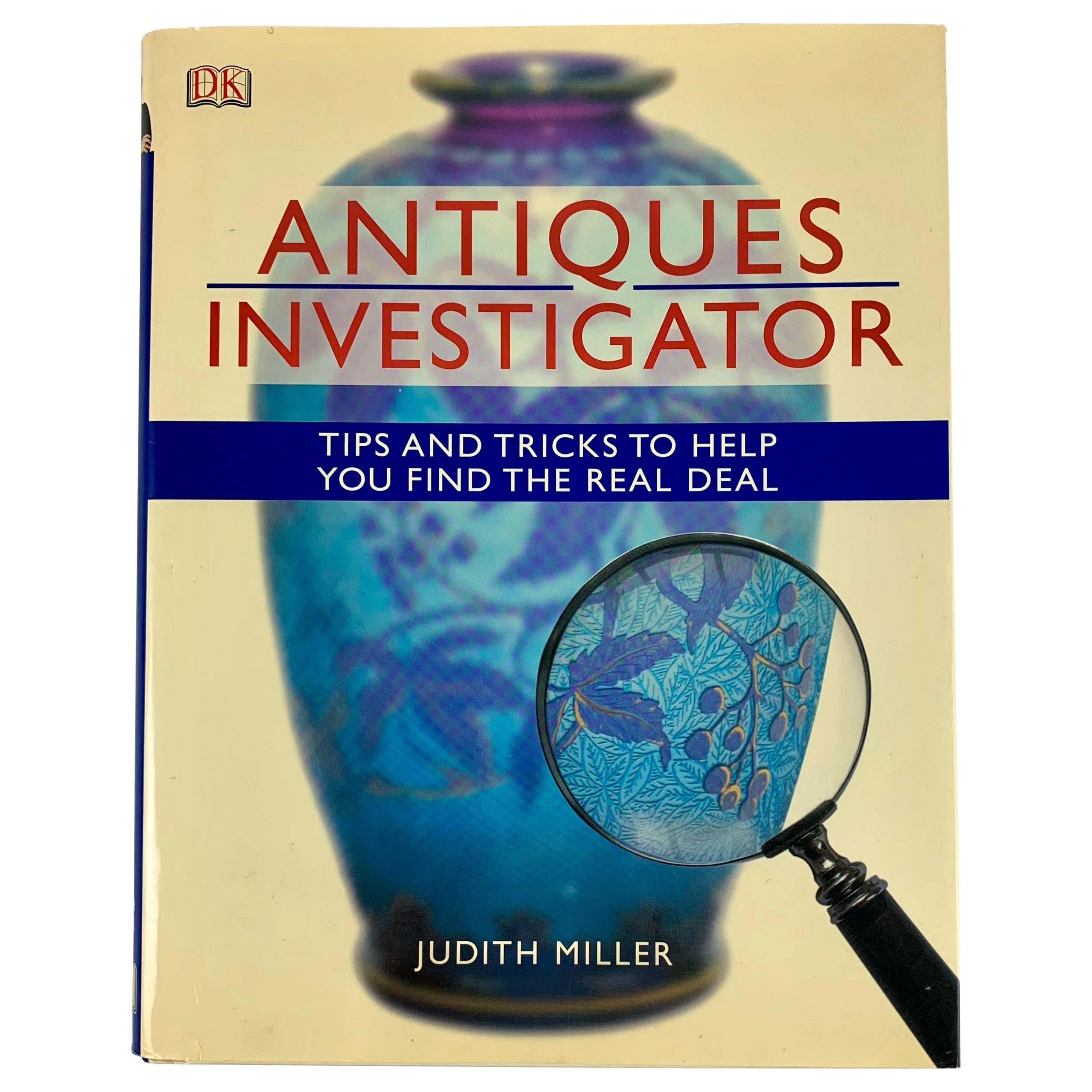 Antique Investigator Book, Judith Miller 2007 Primera edición americana con sobrecubierta