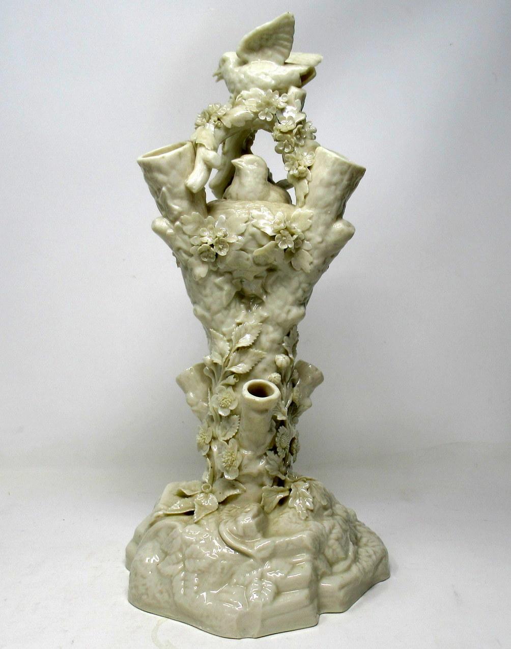 belleek tree trunk vase