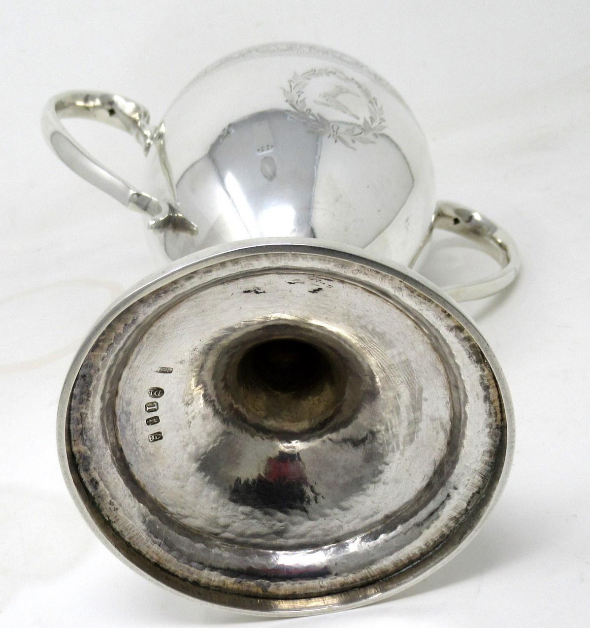 Trophée gobelet irlandais ancien de Dublin en argent sterling de style géorgien, 1807  en vente 3