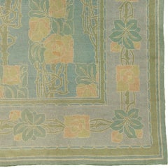 Antique Irish Donegal Carpet