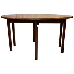 Antique Irish George III Mahogany Drop-Leaf Table