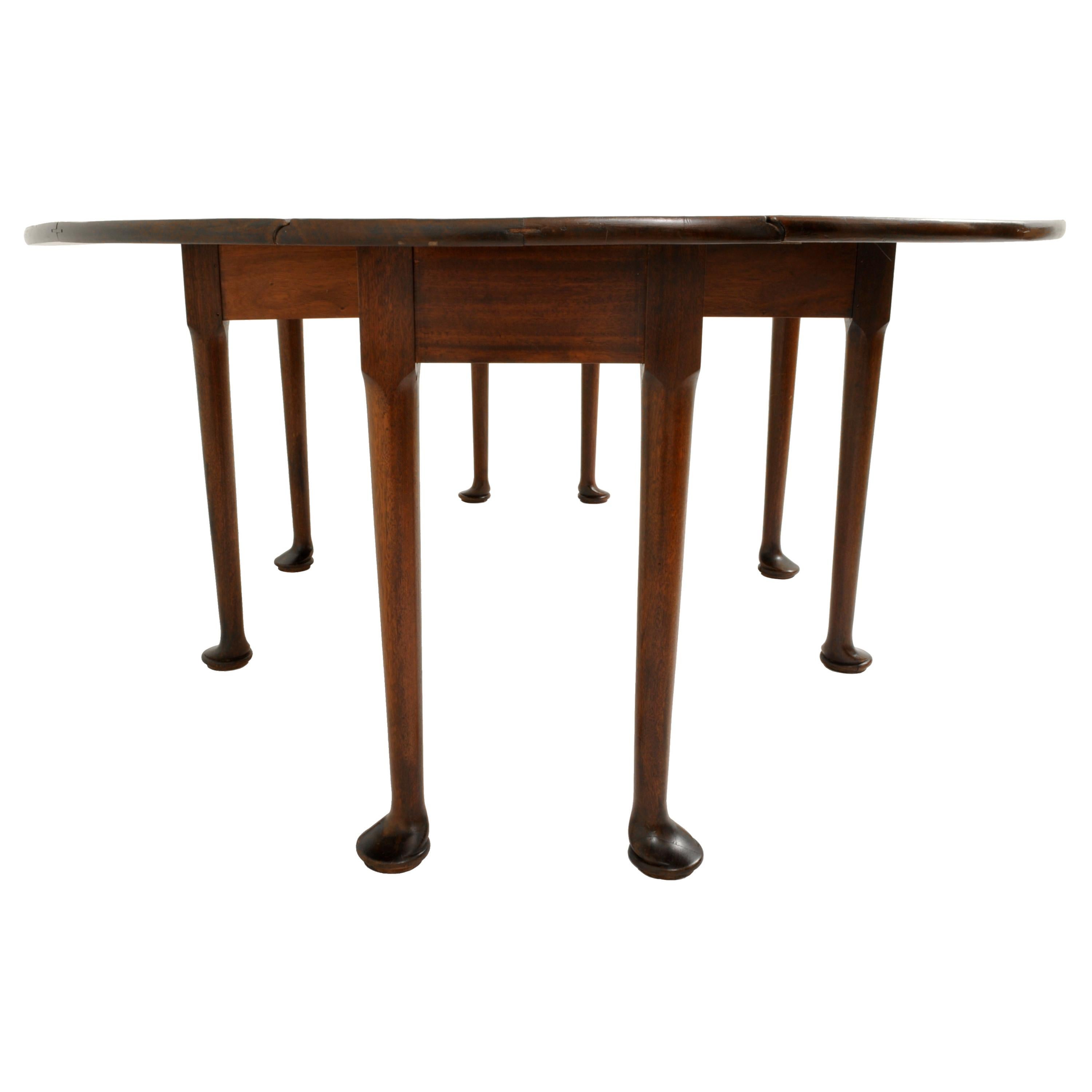 Antique Irish Mahogany George III Long Wake Harvest Hunt Dining Table, 1760 8