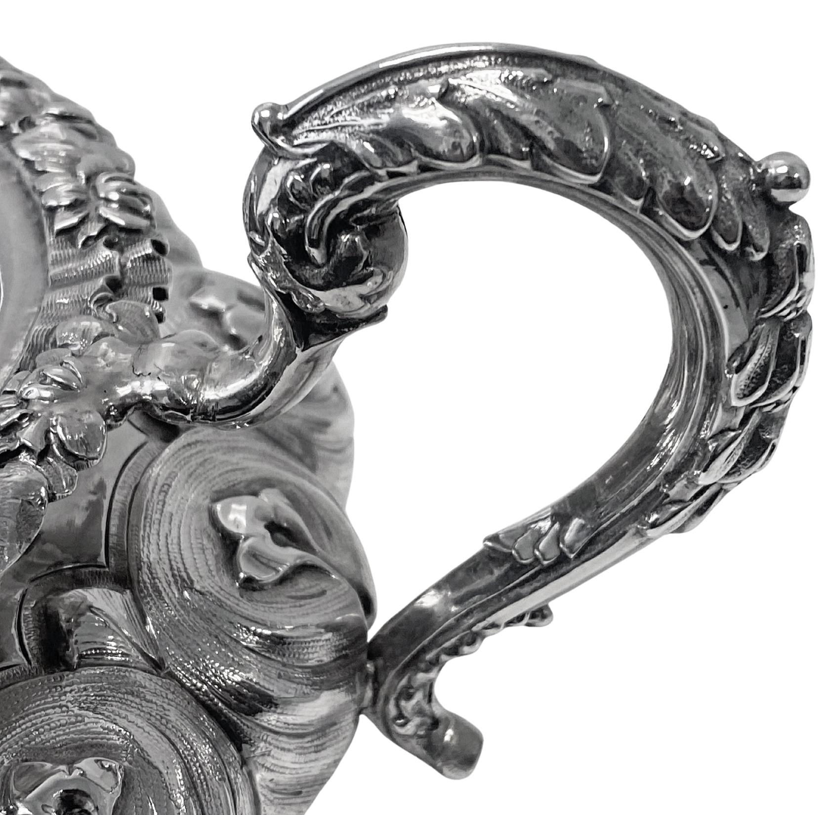 19th Century Antique Irish Silver bowl Dublin 1834 John Moore For Sale