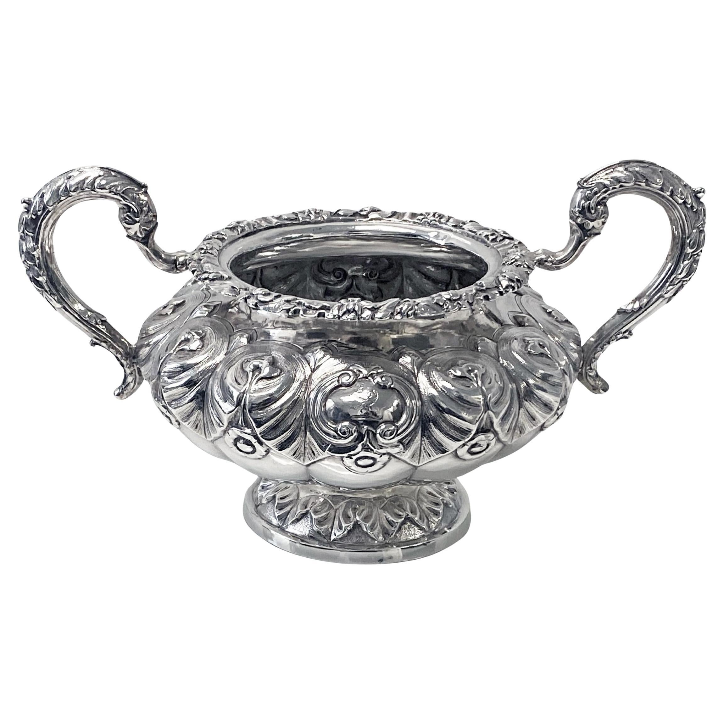 Antique Irish Silver bowl Dublin 1834 John Moore