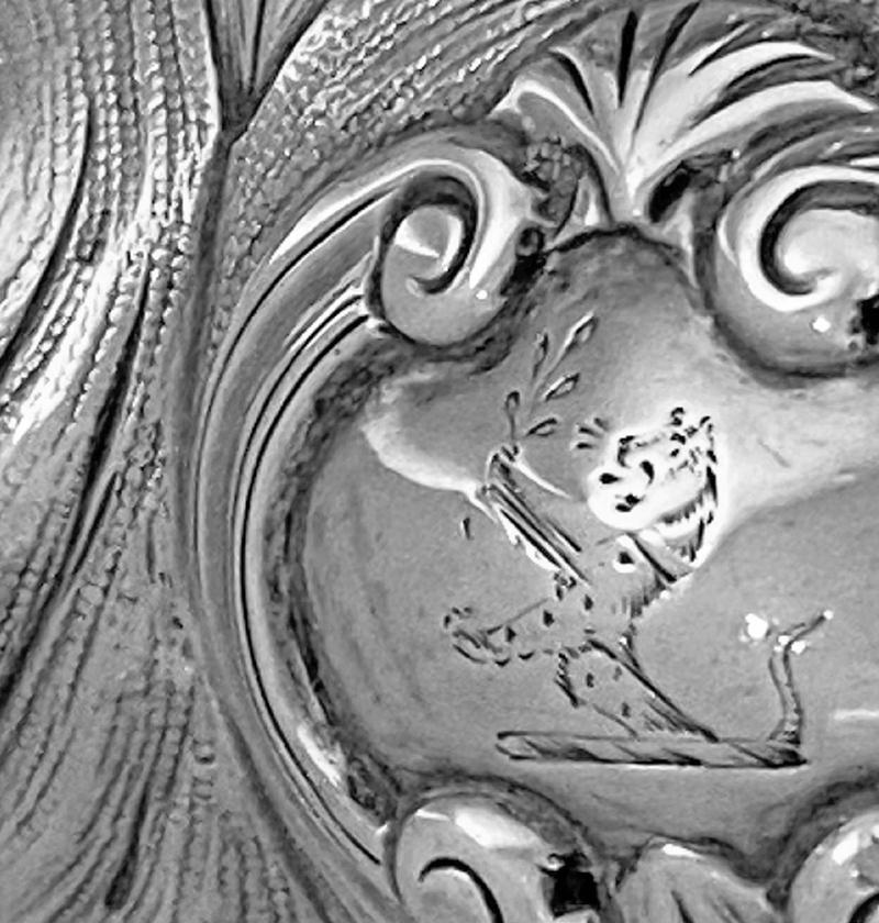 Ancienne théière irlandaise en argent, Dublin 1835 Patrick Laughlin en vente 5
