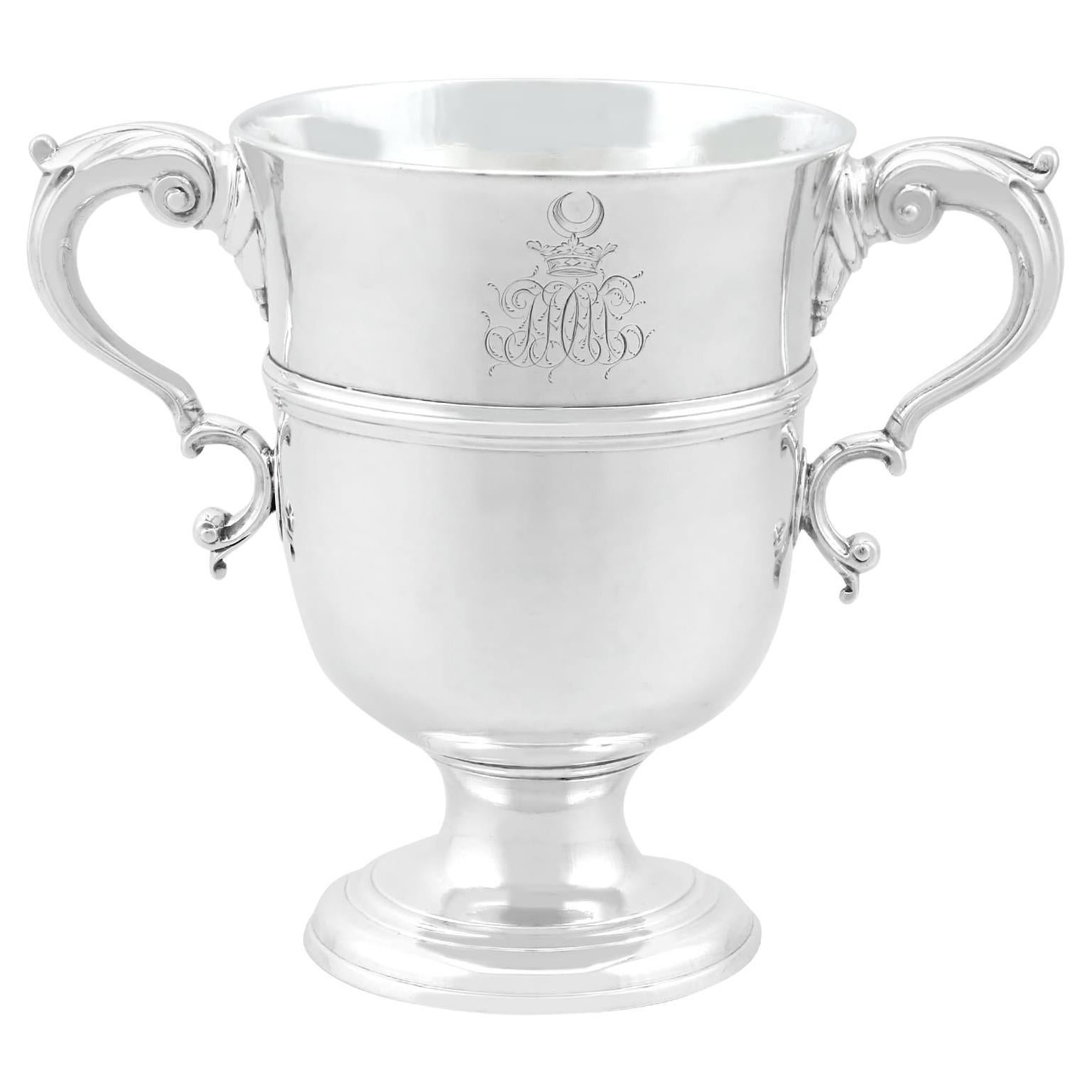 Antique Irish Sterling Silver Cup For Sale