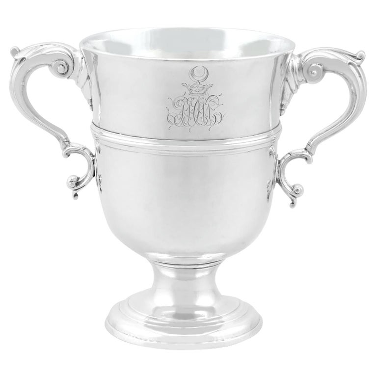 Antique Irish Sterling Silver Cup For Sale at 1stDibs