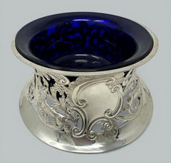 Antique Irish Style Sterling Silver Dish Ring Centerpiece Ireland 1923 12.10ozs