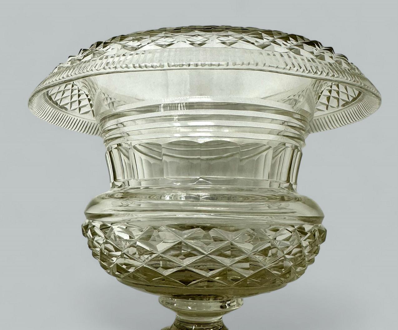 Cristal Bol tournant victorien irlandais Tipperary Waterford en cristal taillé 19 carats en vente