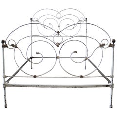 Antique Iron Bed Full Size