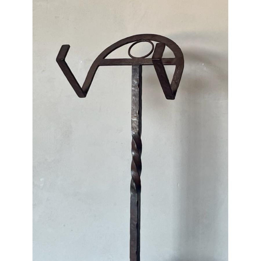 French Antique Iron Book Stand For Sale