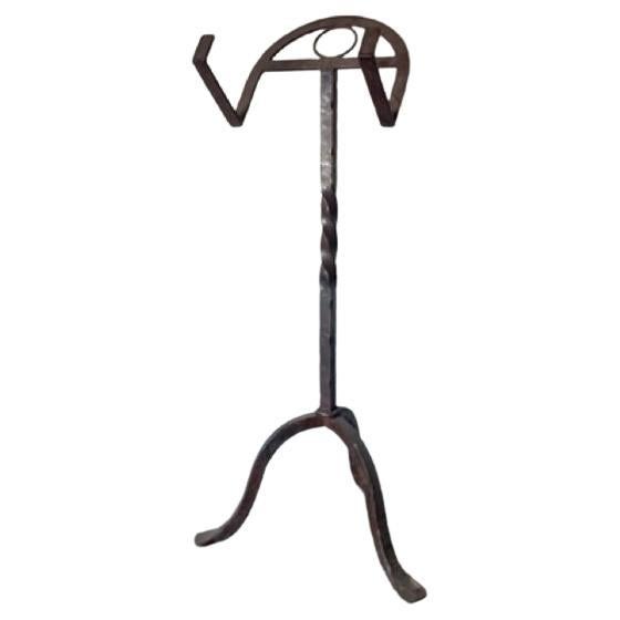 Antique Iron Book Stand For Sale