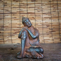 Antique Iron Buddha from China Original Buddhas