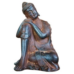 Antique Iron Buddha from China Original Buddhas