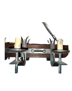 Antique Iron fixture, Circa 1900