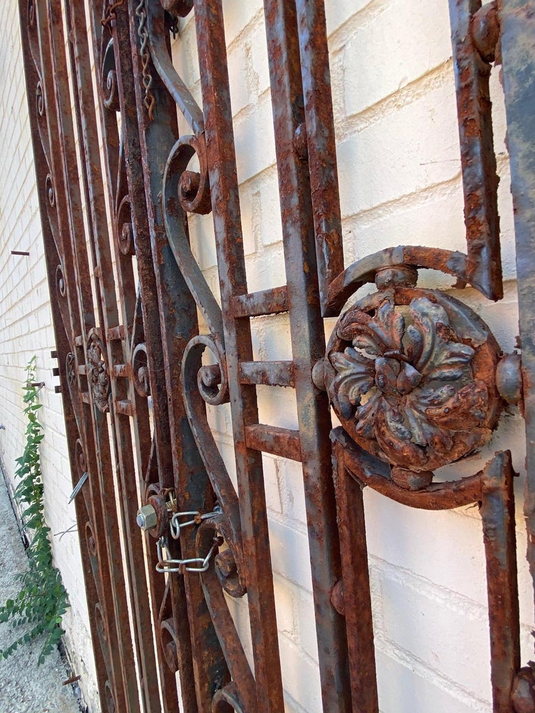 Antique Iron Gate at 1stDibs antique iron gates