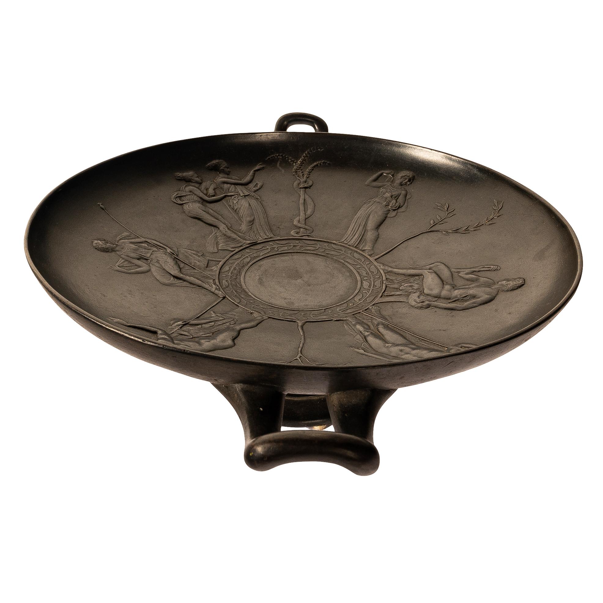 Antique Iron Greek Revival Kylix E.W. Wyon Crystal Palace Great Exhibition 1851 For Sale 2