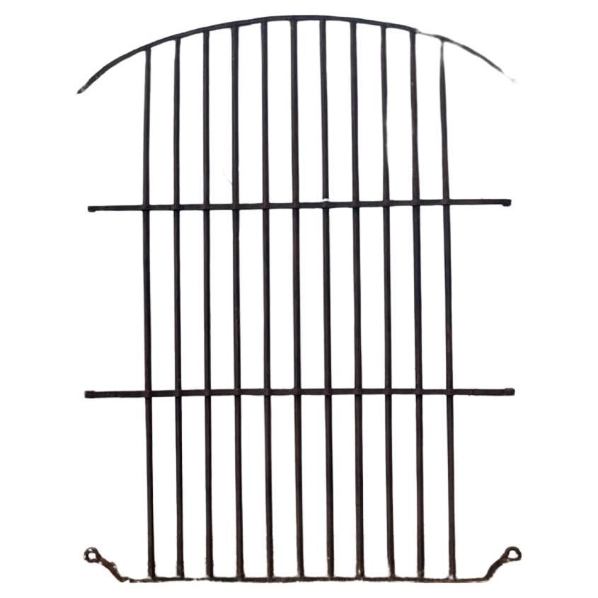 Antique Iron Hand Forged Grid For Sale