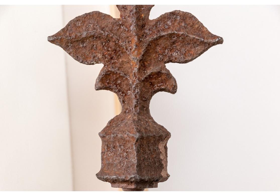 19th Century Antique Iron Lamps From Yellow Monkey Antiques For Sale