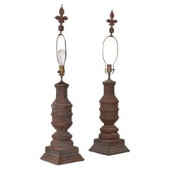 Antique Iron Lamps From Yellow Monkey Antiques