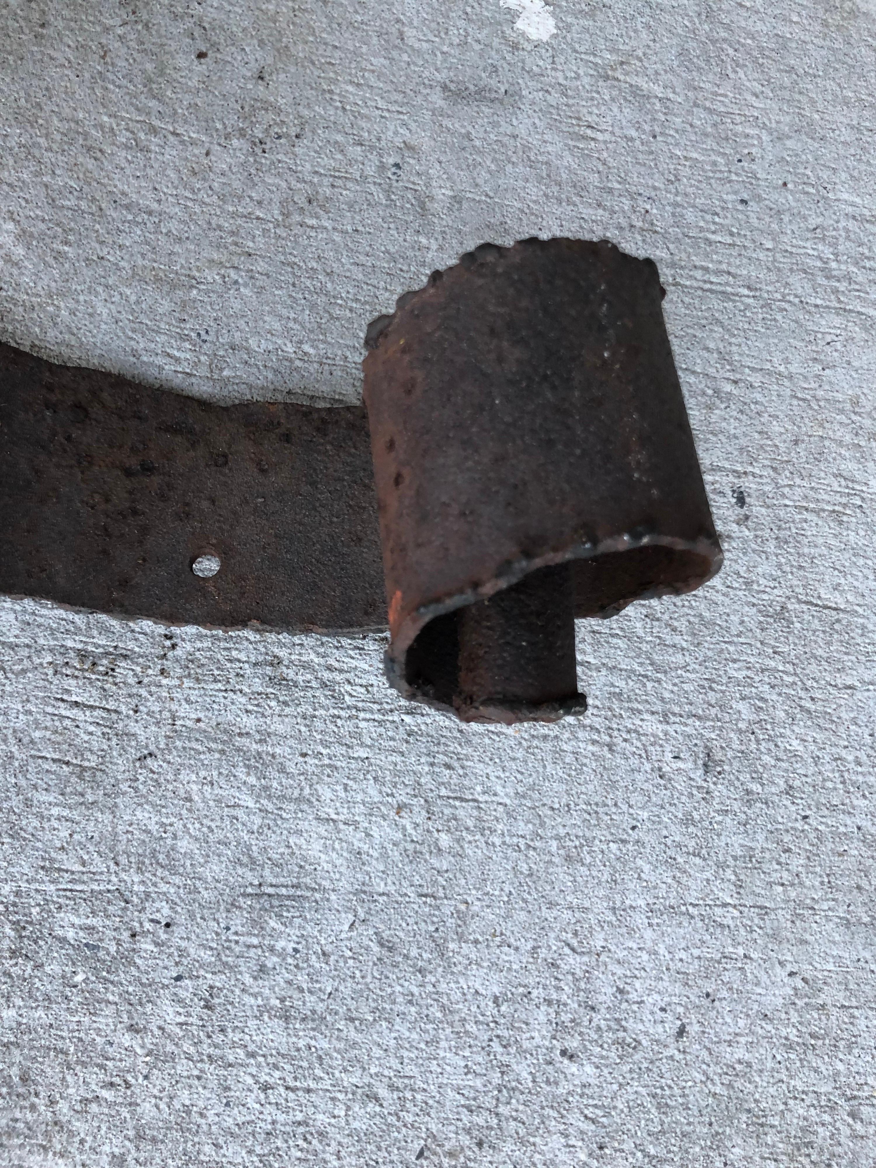 Antique Iron Wall Sconce 5