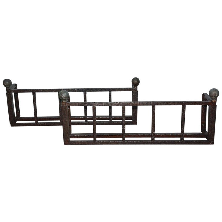 Antique Iron Window Guards For Sale