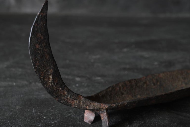 Antique Ironware, Incense Plate, Indonesia 18th Century For Sale at 1stDibs