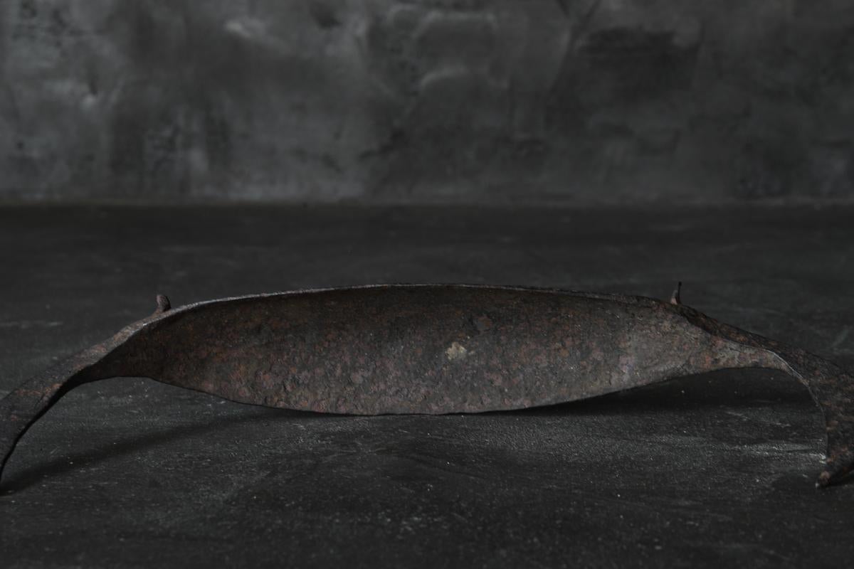 Antique Ironware, Incense Plate, Indonesia 18th Century For Sale 5