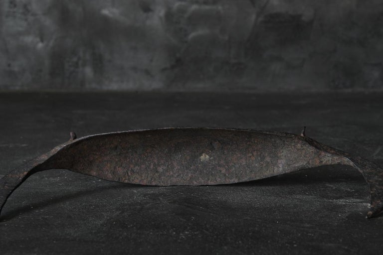 Antique Ironware, Incense Plate, Indonesia 18th Century For Sale at 1stDibs