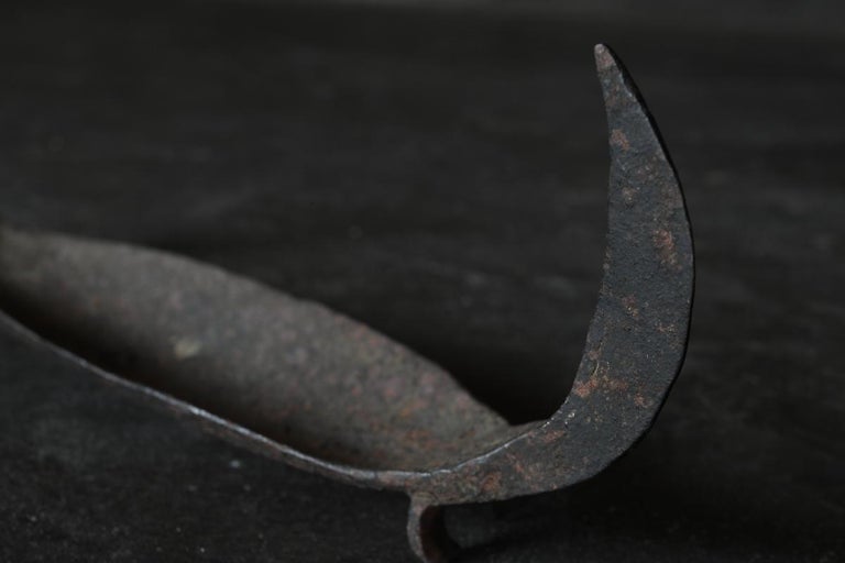 Antique Ironware, Incense Plate, Indonesia 18th Century For Sale at 1stDibs