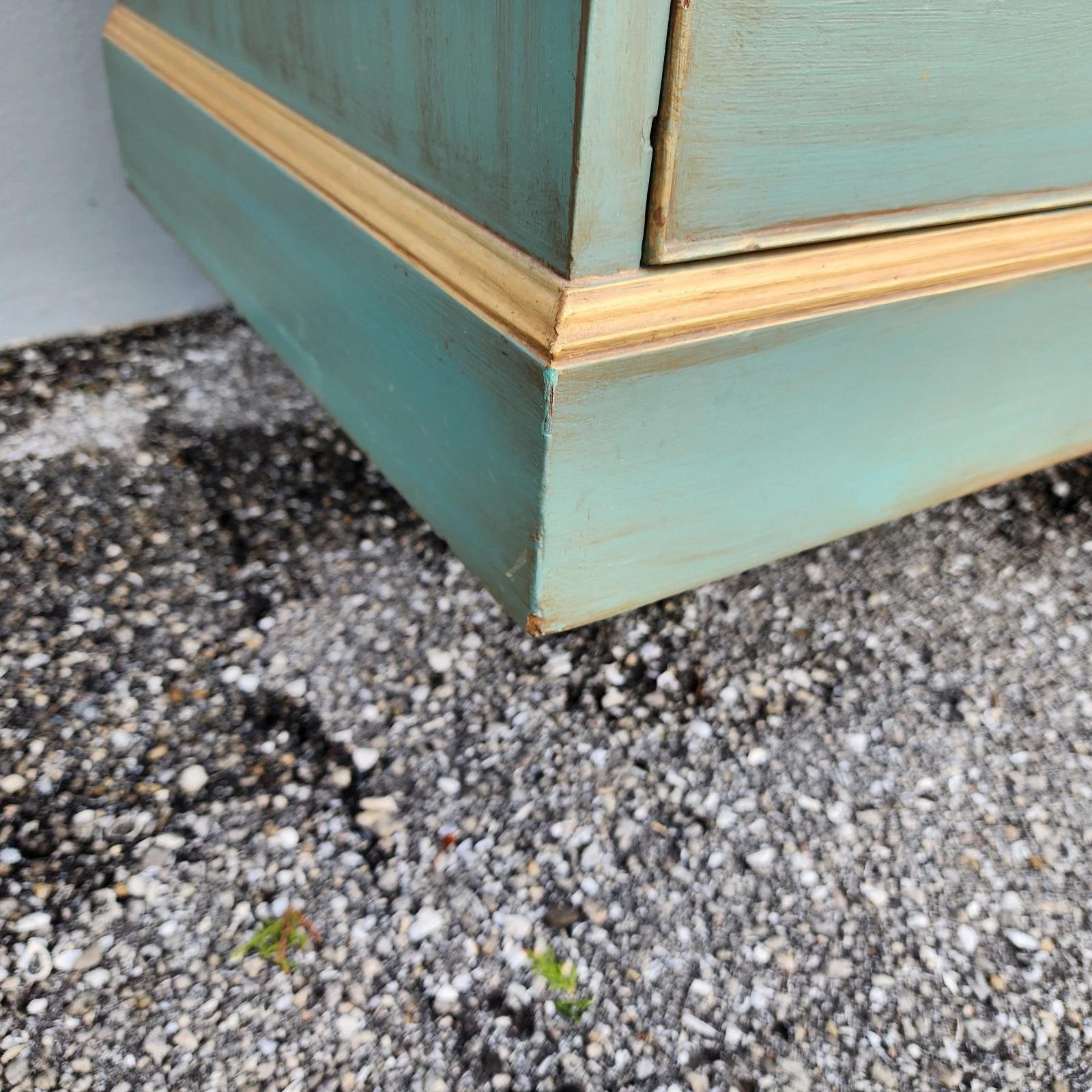 Antique IRWIN French Country Buffet Sideboard Bar Rolling en vente 11