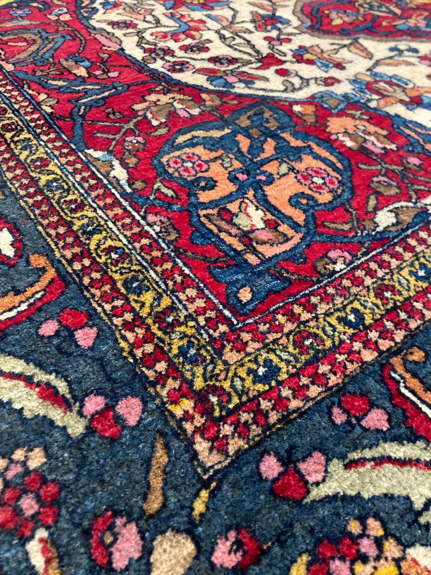 Antiker Isfahan-Teppich 2,02 mx 1,36 m im Angebot 3