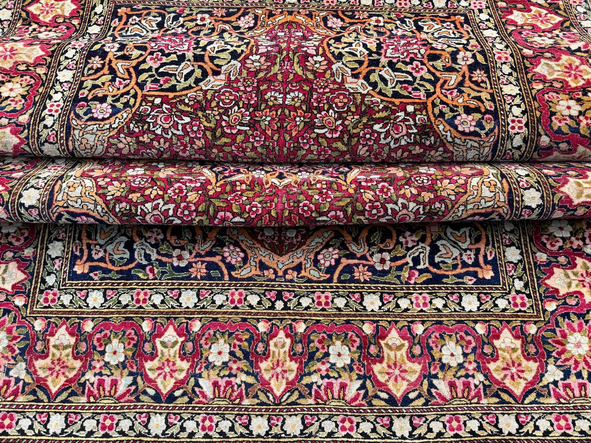 Antiker Isfahan-Teppich 2,09 m x 1,39 m im Angebot 8