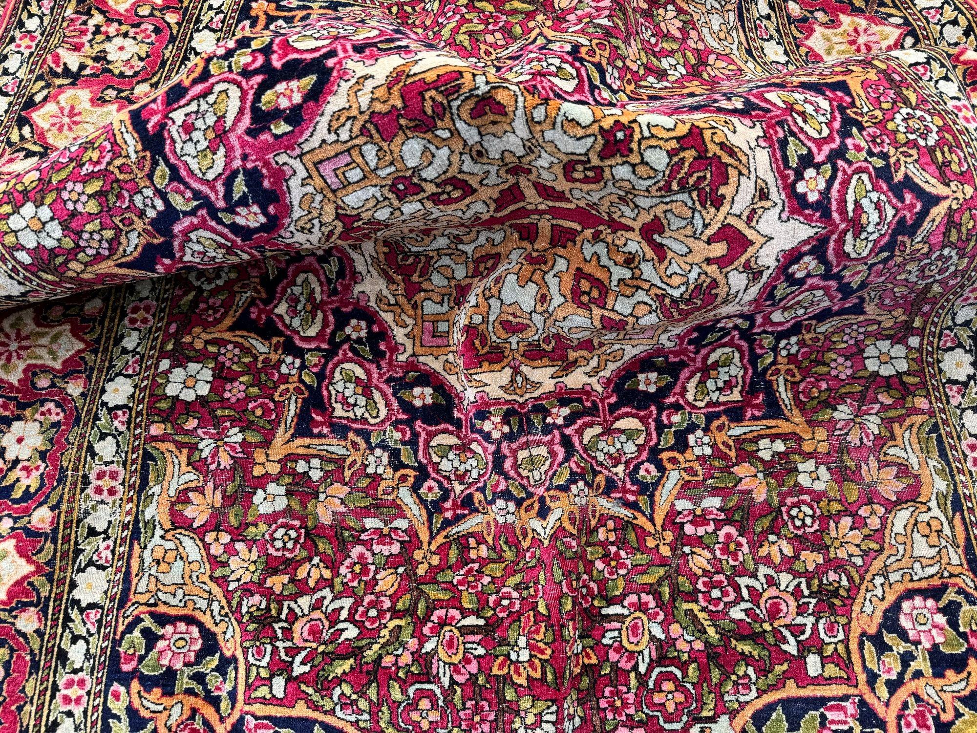 Antiker Isfahan-Teppich 2,09 m x 1,39 m im Angebot 9