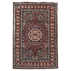 Tappeto Isfahan antico 2,09m x 1,39m